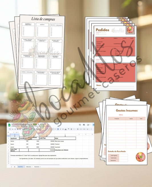 Pack Emprendedor Gourmet ¡CONVIERTE TU PASIÓN EN NEGOCIO!