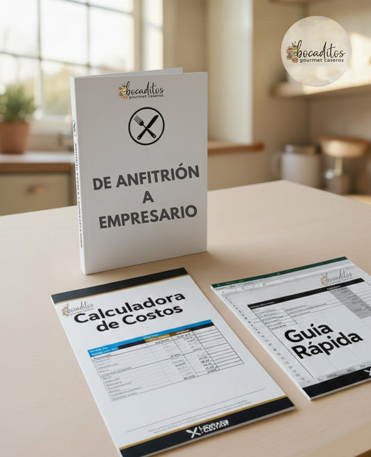 Pack Emprendedor Gourmet ¡CONVIERTE TU PASIÓN EN NEGOCIO!